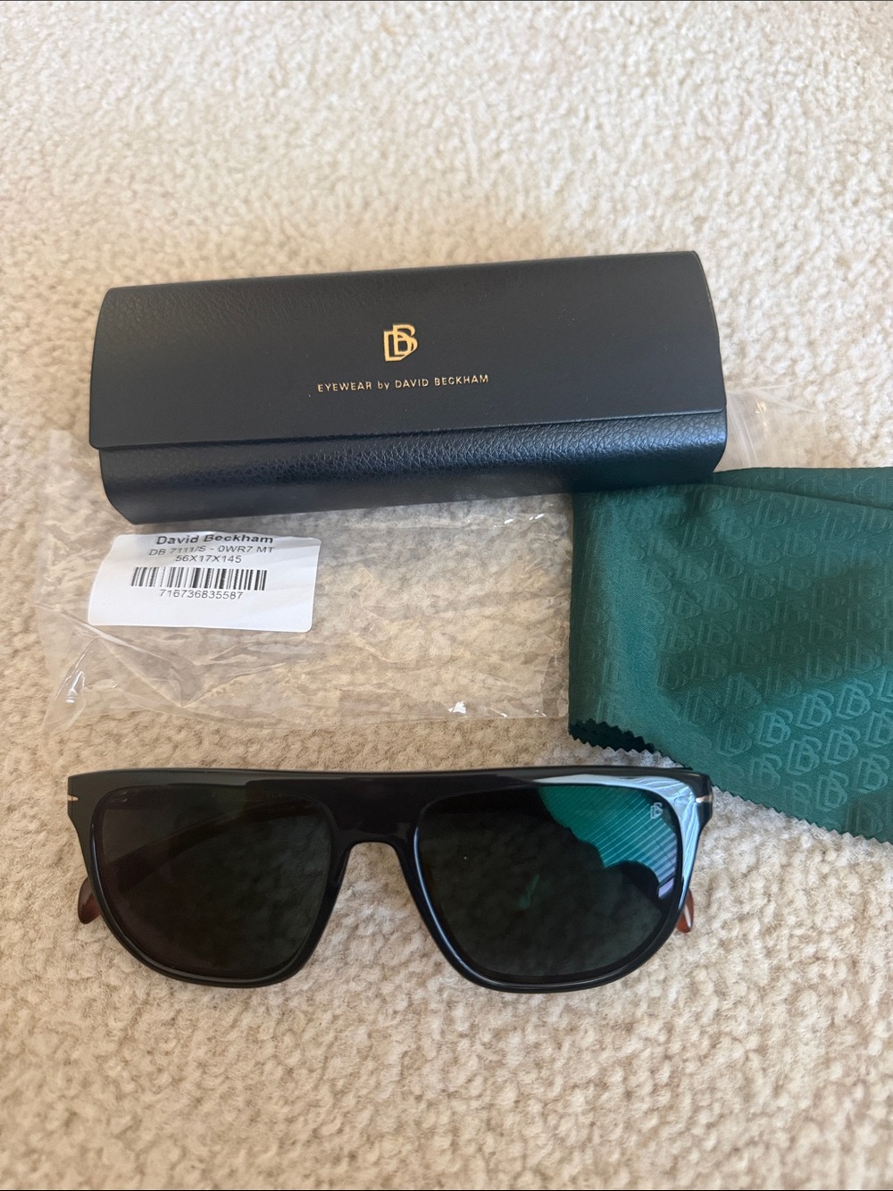 David Beckham Sunglasses with Case